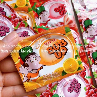 Kẹo Gum Thổi Bubup Trái Cây Lotte (gói 3g), đồ ăn vặt