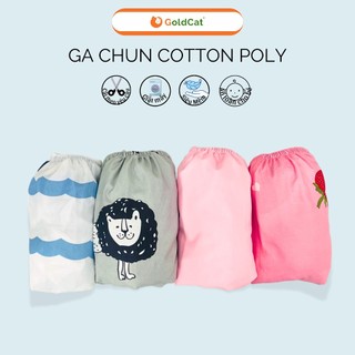 Ga Cũi Cho Bé GOLDCAT  Chất Liệu Cotton Mềm Mịn An Toàn Dùng Cho Đệm Dày 5-7cm, Kích Thước 62x100 cm