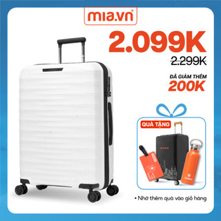  Vali Tái Chế MIA.vn Du Lịch MIAGO AQUARIUS size 20/24/28 inch - Chất Liệu Tái Chế Thân Thiện MT