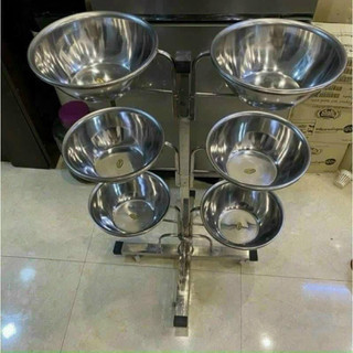 Cây Bát Nước INOX Dùng Trong Spa, Salon Tóc, Thẩm Mỹ Viện