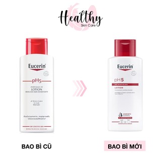 Sữa dưỡng thể dành cho mọi loại da kể cả da nhạy cảm Eucerin pH5 Lotion 250ml - 63028