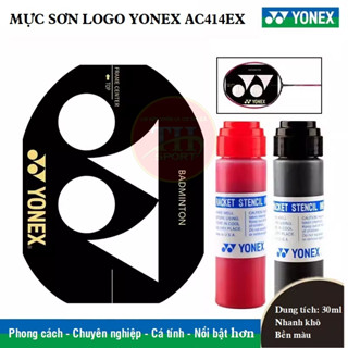 Mực sơn LOGO vợt cầu lông Yonex AC414EX, GRAFFITI, Pilot và khung sơn logo vợt cầu lông