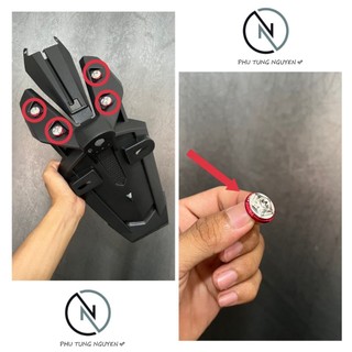 Combo 4 con ốc 6i salaya dù ngôi sao kèm long đền kitako gắn đuôi sau ex150