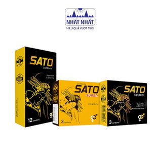 BAO CAO SU SATO CHỐNG XUẤT TINH SỚM TỐT NHẤT TRÊN THỊ TRƯỜNG HỘP 12 cái
