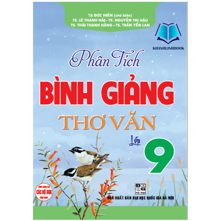 Sách - Phân Tích Bình Giảng Thơ Văn Lớp 9 (Dùng chung cho các bộ sgk hiện hành) (HA)