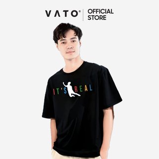 Áo Thun VATO9 IT'S REAL - áo local brand, áo phông Văn Toàn chính hãng, áo thun cú ngã VATO9 ZONE