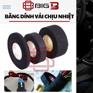 Băng dính vải chịu nhiệt cuốn dây điện ô tô - băng keo vải - băng dính cách điện big b store
