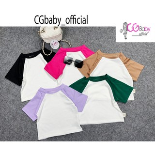 Áo thun zaplang cộc tay crotop chất cotton có năm màu cho bé gái