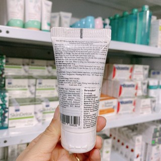 Sữa Rửa Mặt Cho Da Mụn Eucerin Pro ACNE Cleansing Foam 50g