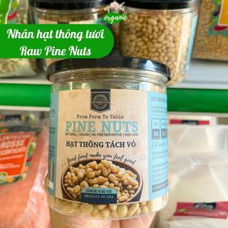 Hạt thông tươi tách vỏ mỹ - premium raw pine nuts kernel