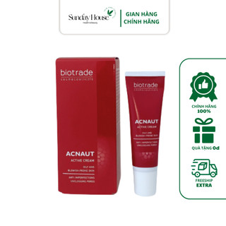  Chấm Mụn Biotrade Acnaut Giảm Nhanh Các Loại Mụn - Cream 15ml