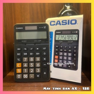 Máy tính bàn AX - 12B, máy tính để bàn, máy tính cầm tay dành cho kế toán, cửa hàng kinh doanh