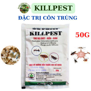 Killpest - bột diệt kiến, gián, bọ chét, rận, rệp....