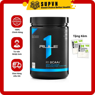 Rule 1 Bcaa 30 - 60 Serving - Thực phẩm bổ sung giúp phục hồi cơ và phát triển cơ tối ưu R1 Bcaa 60 lần dùng