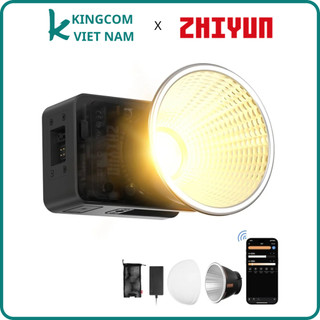 Zhiyun molus x60 / x60 combo / x60 pro - đèn led cob bi-color công suất 60w - hàng chính hãng / bảo hành 12 tháng