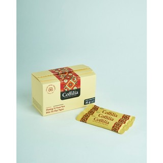 Cà phê hòa tan đen Coffilia - hộp 30g