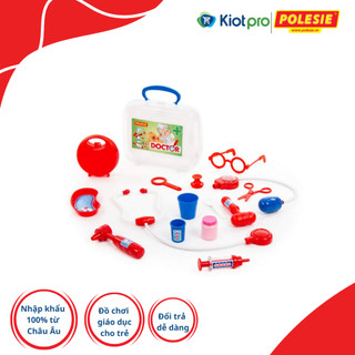 Bộ Đồ Chơi Bác Sĩ Cho Bé Polesie 56559 Kích Thích Tinh Thần Sáng Tạo, An Toàn, Thông Minh, Giáo Dục