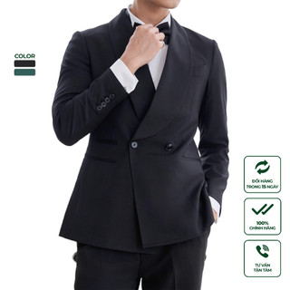 Suit Jacket Nam Cao Cấp Harold Ve Sam - Áo Vest Đi Làm Sang Trọng, Co Giãn Chống Nhăn, Slimfit, Độ Bền Cao, Formal