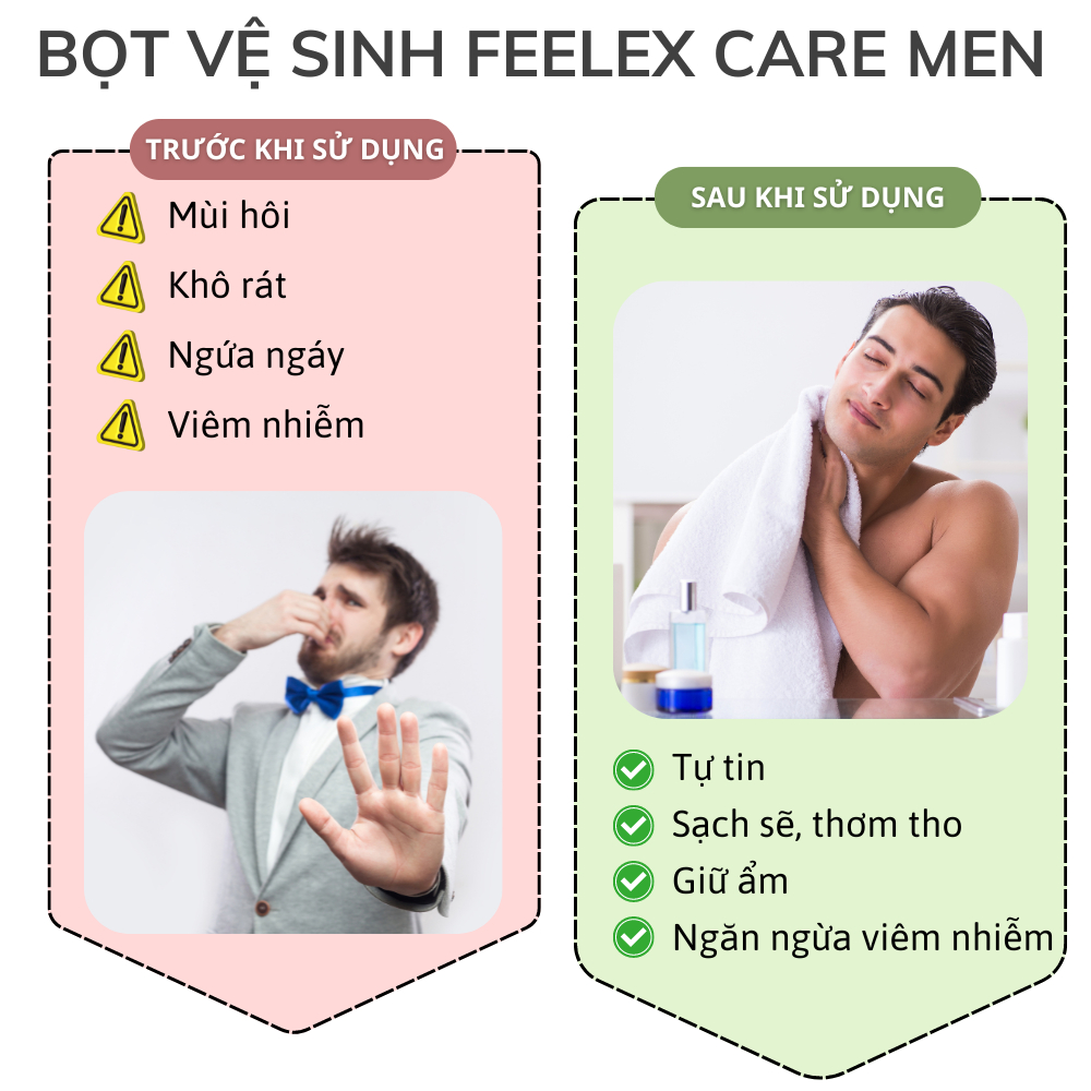 Bọt vệ sinh nam giới Feelex Care Men dung dịch vệ sinh tạo bọt 100ml