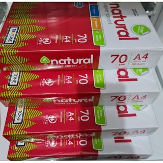 Giấy in a4 ik natural đl 70gsm