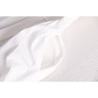 Đầm 2 Dây Trắng Linen