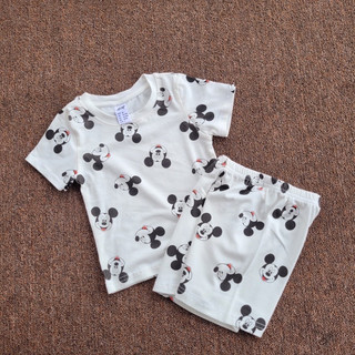 Set 2 bộ micky bé trai bé gái