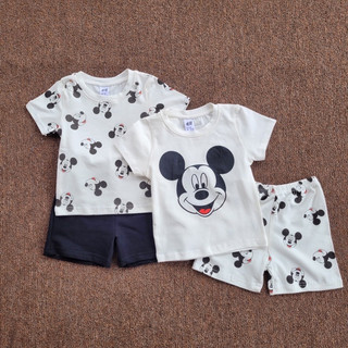 Set 2 bộ micky bé trai bé gái