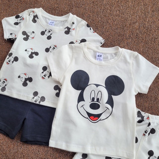 Set 2 bộ micky bé trai bé gái