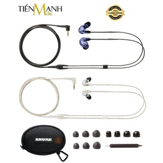 Tai nghe nhét tai in ear shure se215 - earphone jack cắm 3.5mm trs wired earbuds