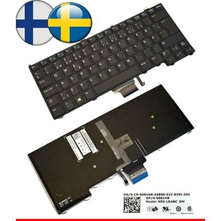 🎁 Bàn phím laptop Dell Latitude 7000 E7440 E7240  E7420 Hàng zin