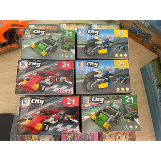 LEGO CITY   Đồ chơi lắp ráp Xe đua cho bé 2in1, LeGo cho bé