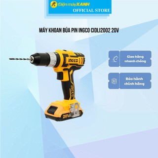 Máy khoan búa pin ingco cidli2002 20v