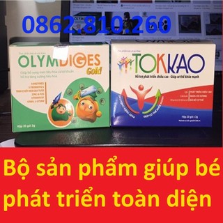 bộ 2 sản phẩm Olymdiges gold và tokkao ( new gold plus )