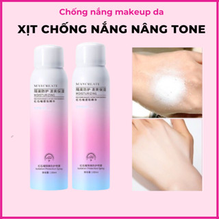 Xịt Chống Nắng Nâng Tone Trắng Da Body Mềm Mịn
