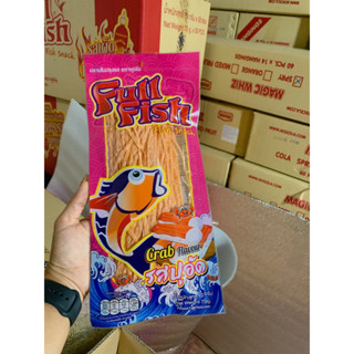 Snack cá sợi vị cua Fullfish ăn liền Thái Lan , gói 70gr
