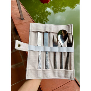 Túi đựng dao dĩa nĩa muỗng ống hút