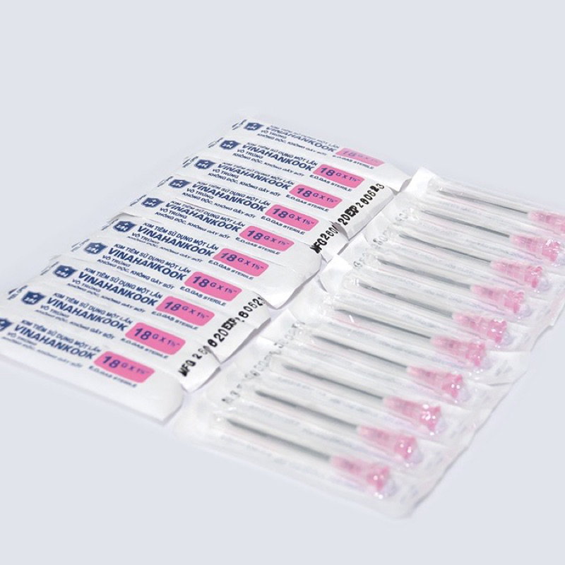 Kim lấy thuốc 18G,lẻ 10cái