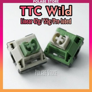 Ttc wild 42g 55g ttc wind linear switch công tắc bàn phím cơ durock switch - polabe store