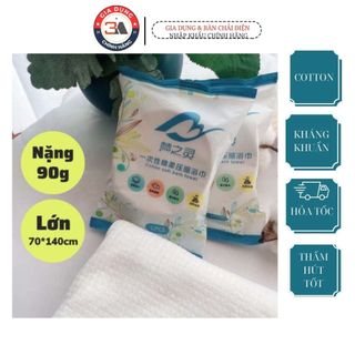 [HÀNG LOẠI 1] Khăn Tắm Viên Nén Du Lịch 70x140cm, Khăn Mặt Nén 20x22cm Chất Liệu Cotton Siêu Gọn và Tiện Lợi