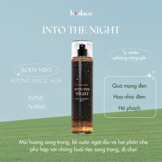 BODY MIST Xịt thơm toàn thân INTO THE NIGHT bath body works
