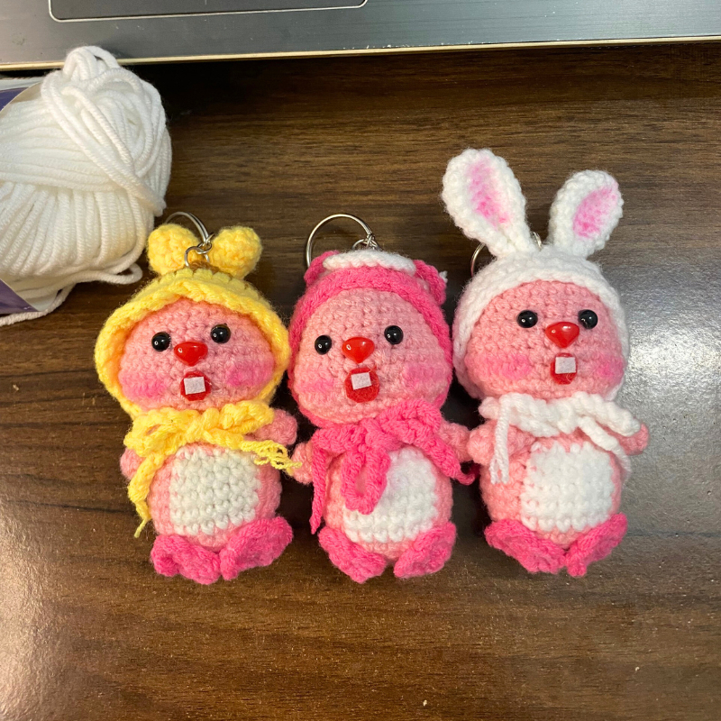 [HÀNG SẴN] Móc khóa Loopy len xinh xắn, móc khóa Loopy đáng yêu, quà tặng bạn bè, tốt nghiệp