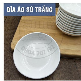 DĨA  ẢO TRÒN SỨ TRẮNG LA HÁN – ĐỦ SIZE  (CỠ 6,7,8,9)