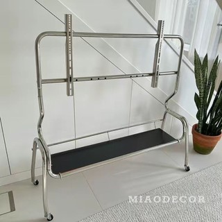  Giá Treo Tivi Inox Kết Hợp Gỗ Sang Trong Có Bánh Xe Đẩy Di Động Trang Trí Nhà Nhập Khẩu Mẫu Mới Nhất 