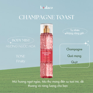 BODY MIST Xịt thơm toàn thân CHAMPAGNE TOAST bath body works