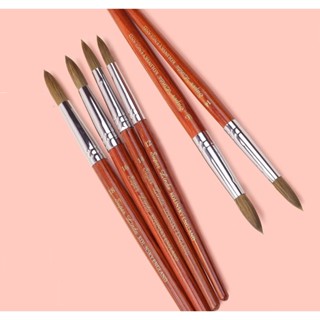 Cọ Đắp Bột Super Linda Kolinsky nặn hoa Số 12, 14, 16, 18 Nail - manh219