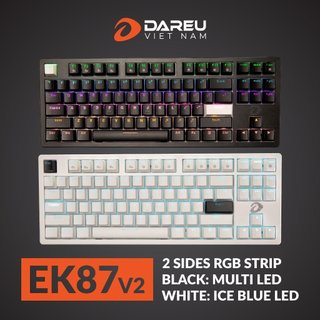 Bàn Phím Cơ Dareu EK87L-V2 (DREAM / FIREFLY switch – NO LED)