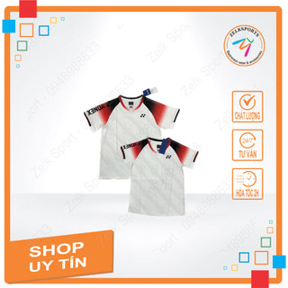 Áo cầu lông yonex 398 trắng