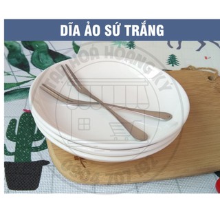 DĨA  ẢO TRÒN SỨ TRẮNG LA HÁN – ĐỦ SIZE  (CỠ 6,7,8,9)
