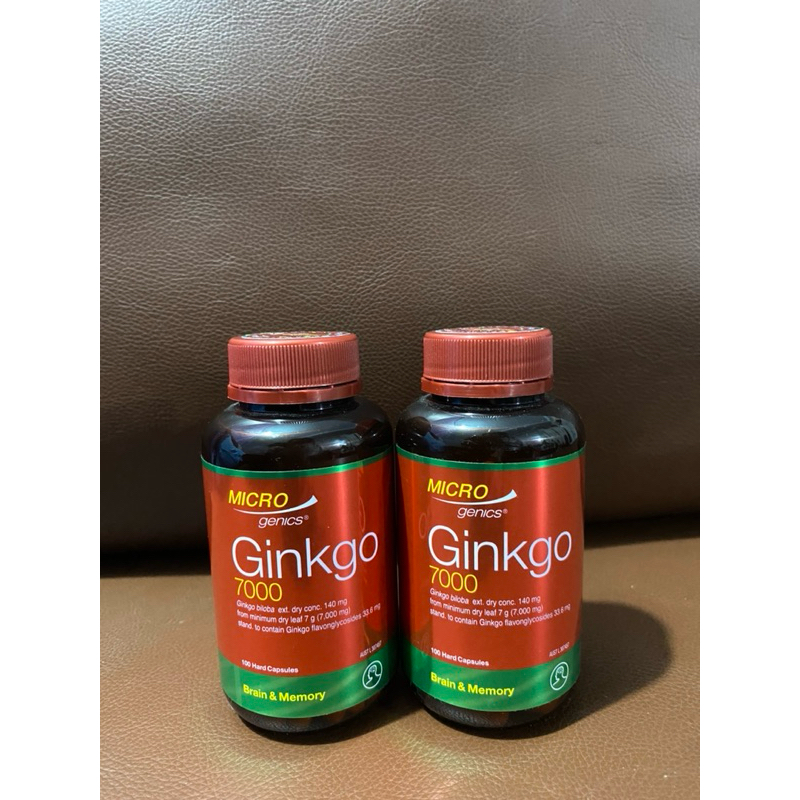 Micro Genics Ginkgo 7000 - 100 viên - Bổ não, tăng cường trí nhớ