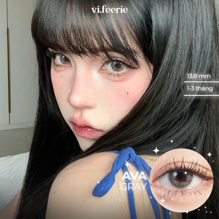 Kính áp tròng (lens) xám khói Ava Gray có độ cận-VF Lens